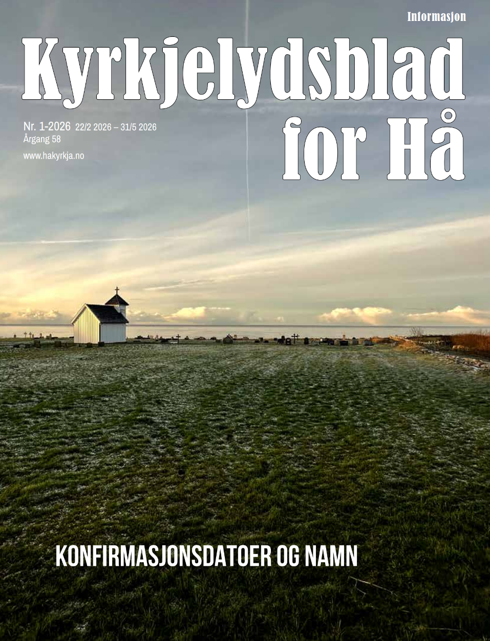 Kyrkjelydsblad for Hå 2026.1